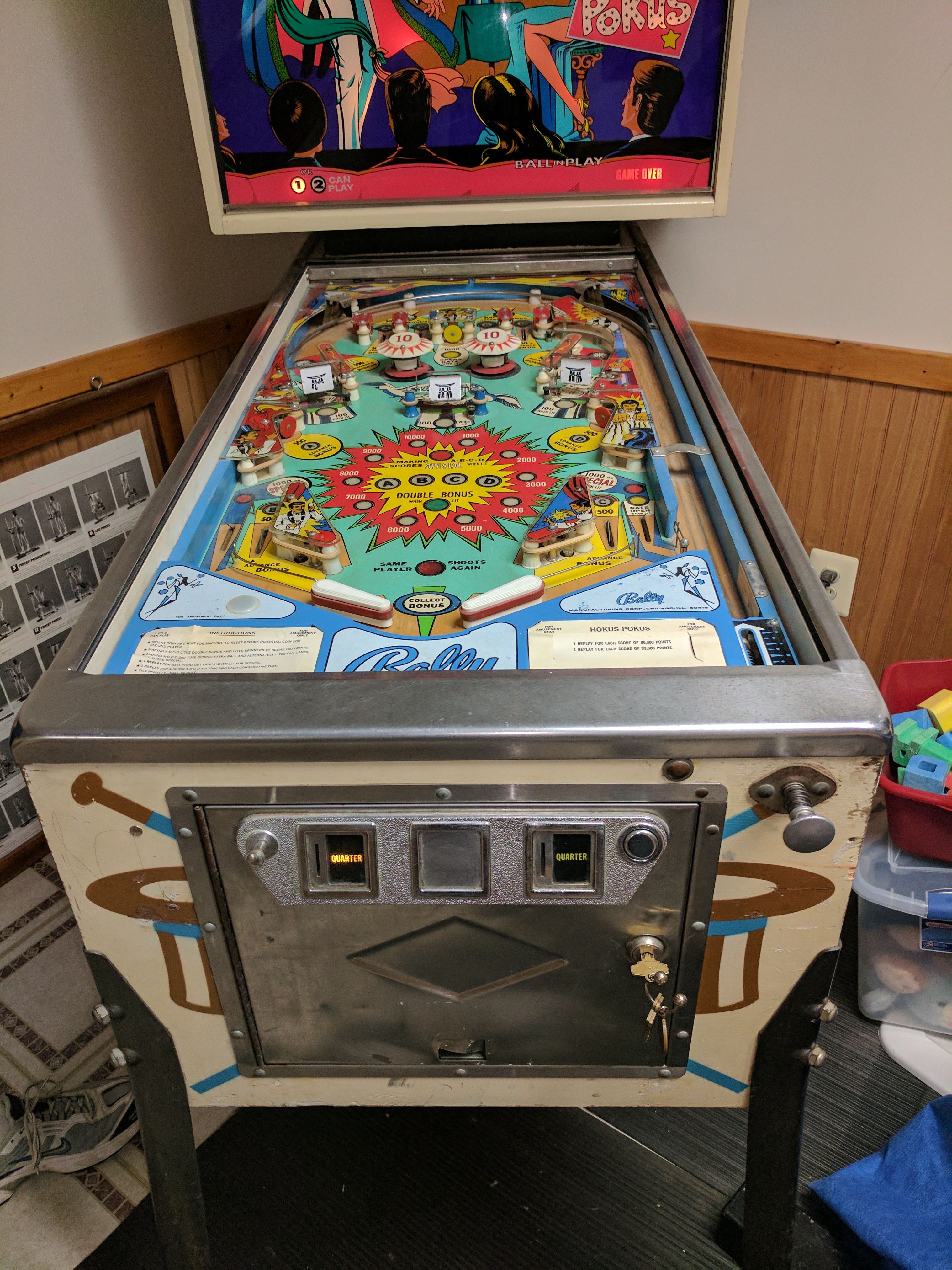hokus pokus pinball