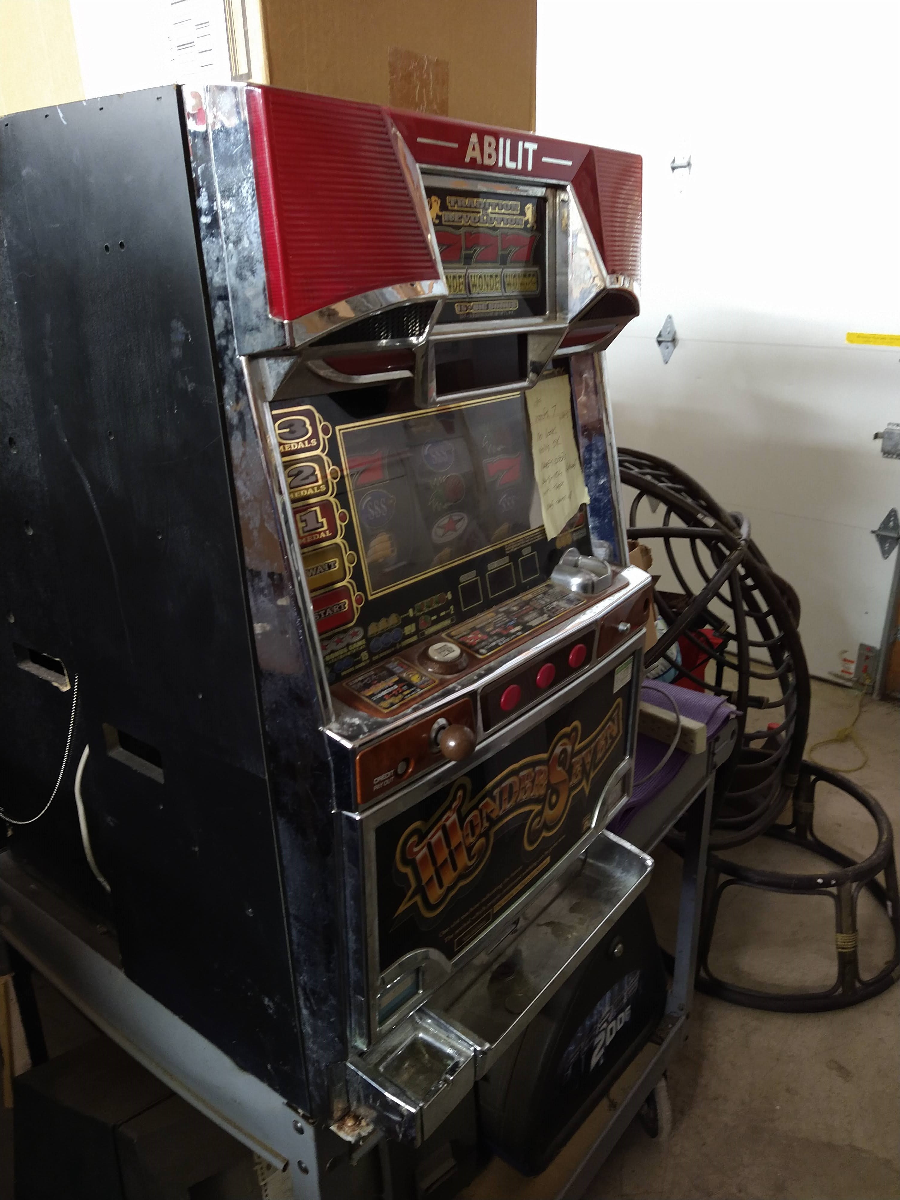 coin slot machine repair